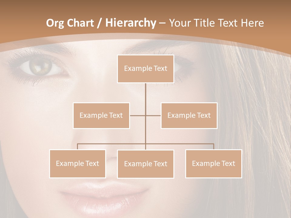 Female Youth Makeup PowerPoint Template