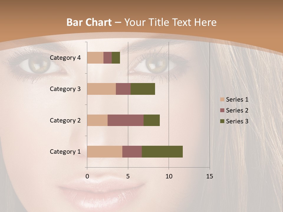 Female Youth Makeup PowerPoint Template
