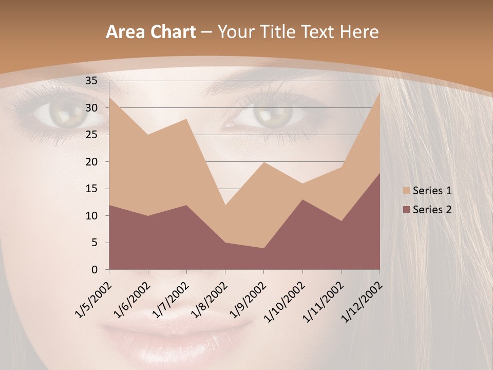 Female Youth Makeup PowerPoint Template