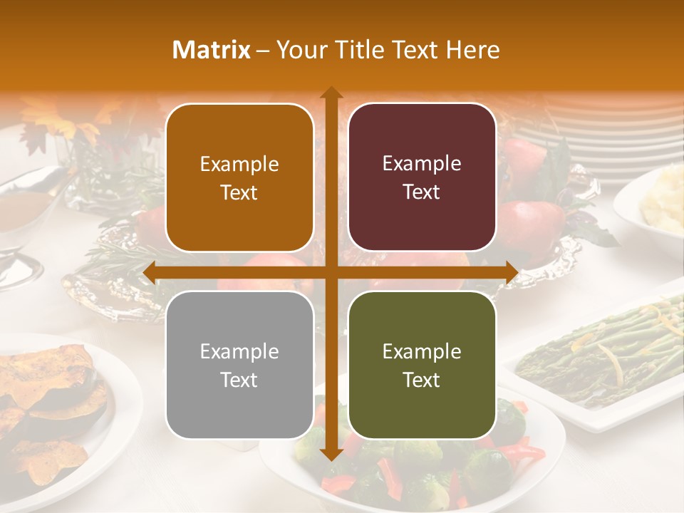 Cranberry Domestic Freshness PowerPoint Template