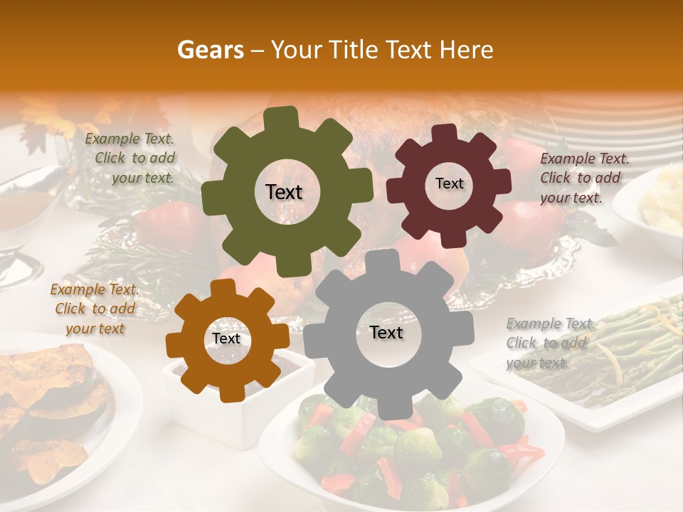 Cranberry Domestic Freshness PowerPoint Template