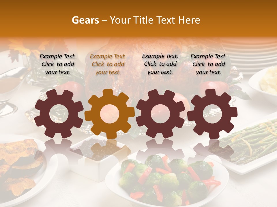 Cranberry Domestic Freshness PowerPoint Template