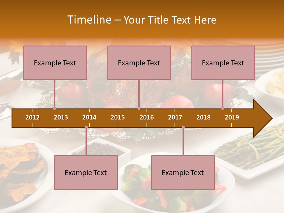 Cranberry Domestic Freshness PowerPoint Template