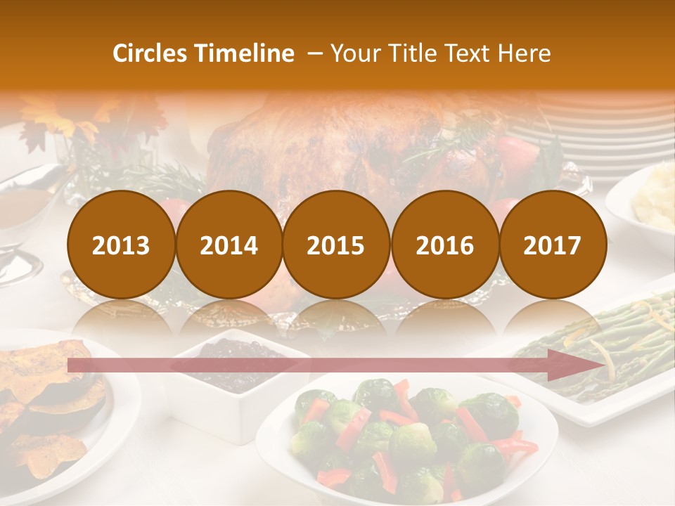 Cranberry Domestic Freshness PowerPoint Template