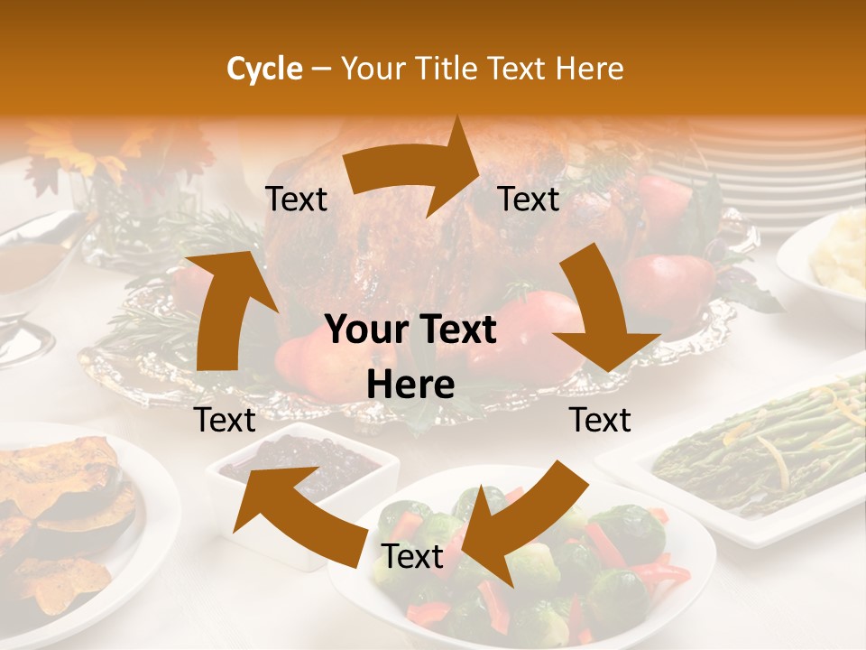 Cranberry Domestic Freshness PowerPoint Template