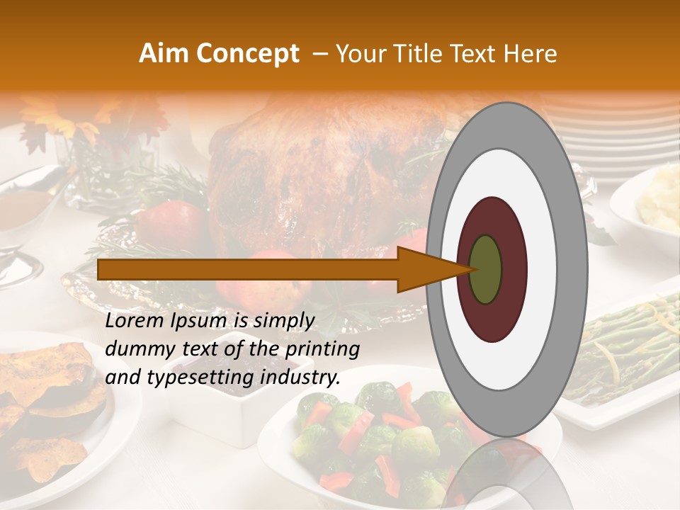 Cranberry Domestic Freshness PowerPoint Template