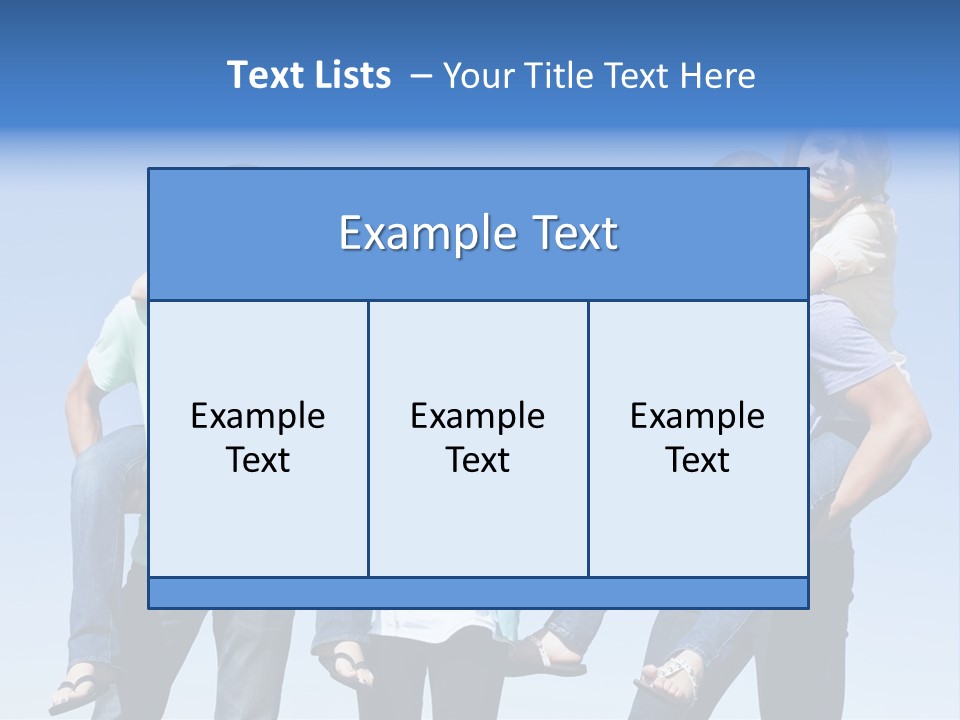 Happiness Piggyback Black PowerPoint Template