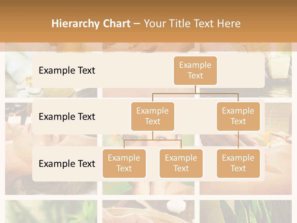 A Collage Of Photos With A Woman Getting A Spa Treatment PowerPoint Template