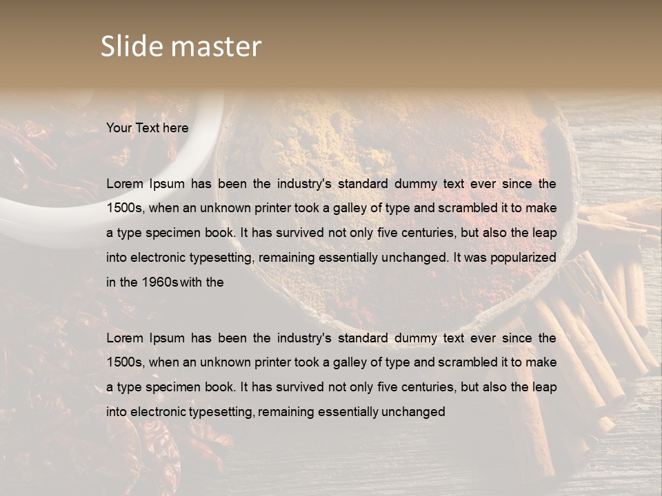 Mouth White Sound PowerPoint Template