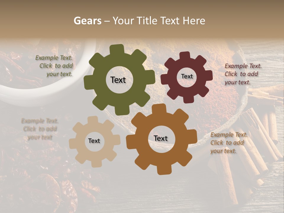 Mouth White Sound PowerPoint Template