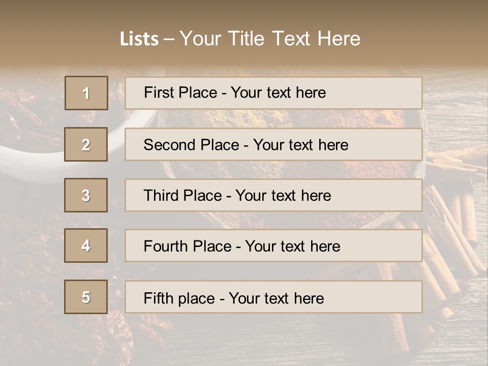 Mouth White Sound PowerPoint Template
