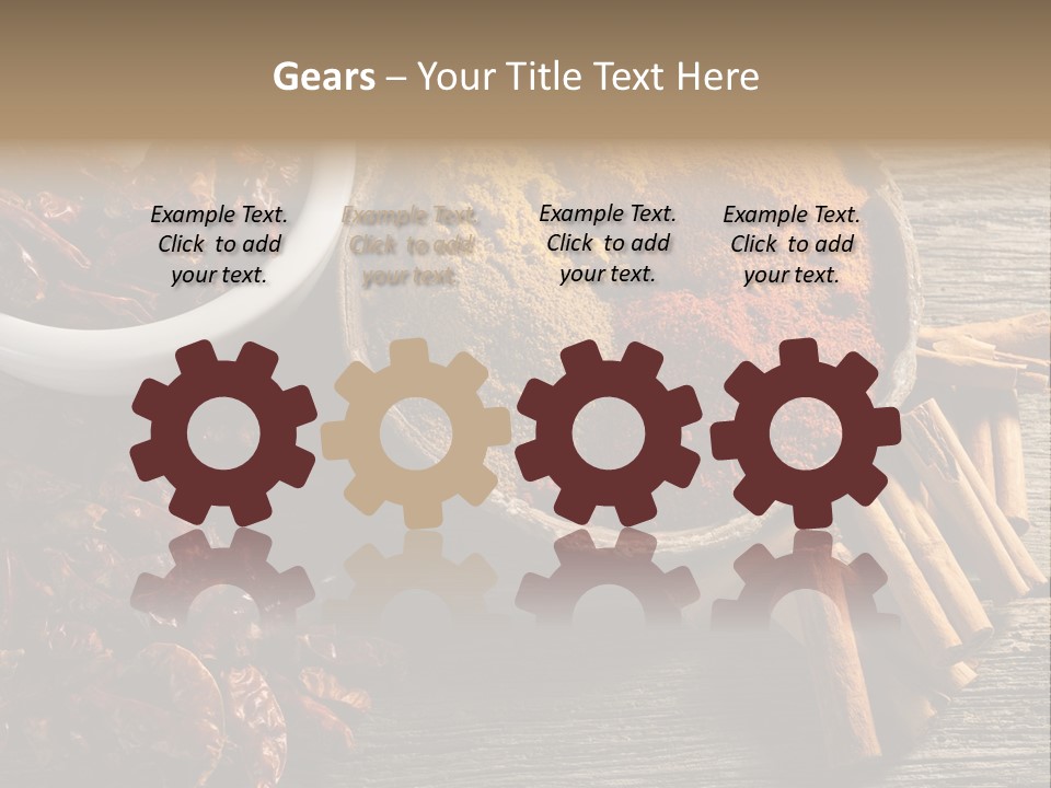 Mouth White Sound PowerPoint Template