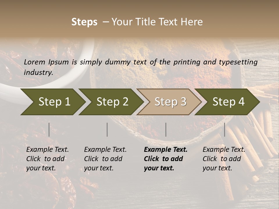 Mouth White Sound PowerPoint Template