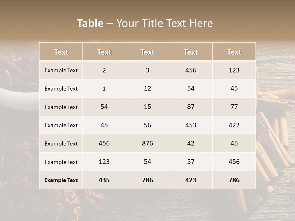 Mouth White Sound PowerPoint Template