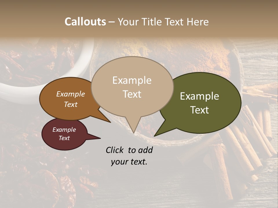 Mouth White Sound PowerPoint Template