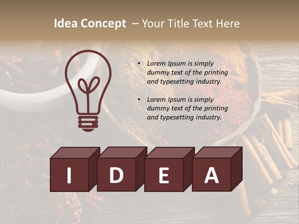 Mouth White Sound PowerPoint Template