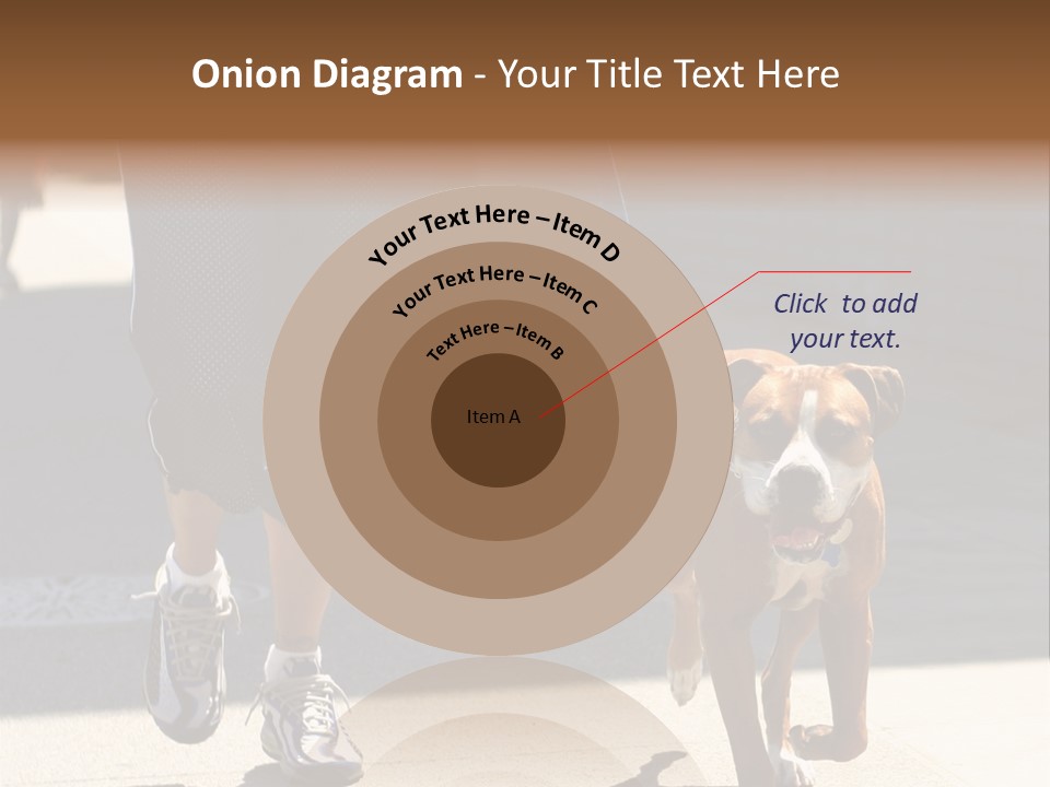 Santa Doggy Dog PowerPoint Template