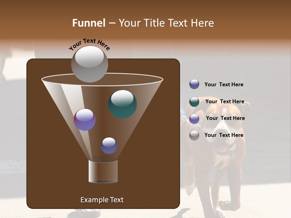 Santa Doggy Dog PowerPoint Template