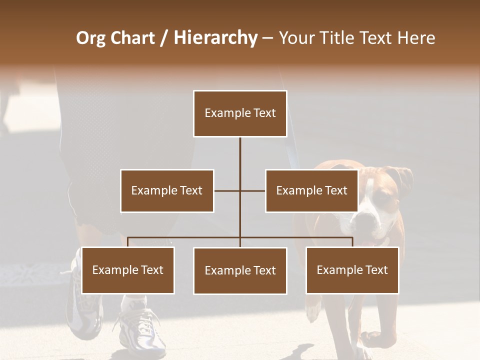 Santa Doggy Dog PowerPoint Template