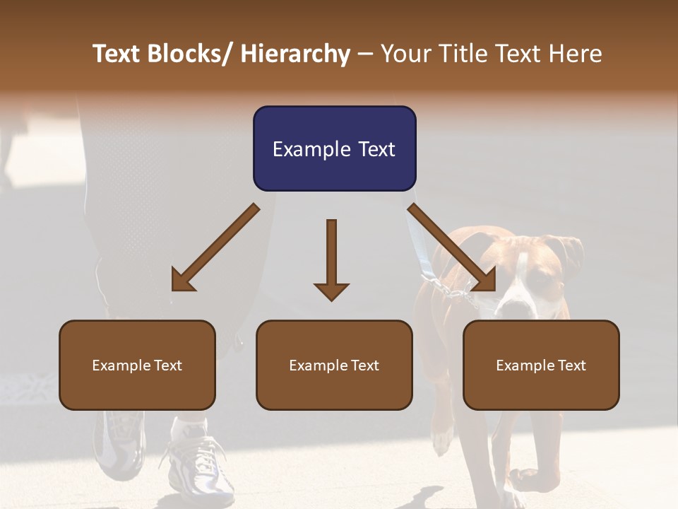 Santa Doggy Dog PowerPoint Template