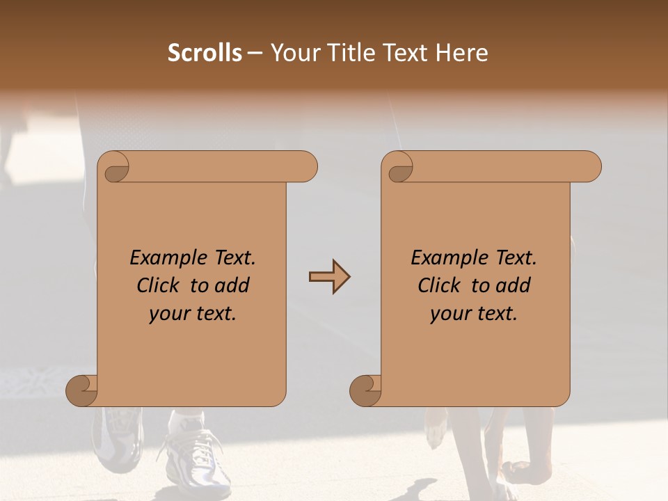 Santa Doggy Dog PowerPoint Template