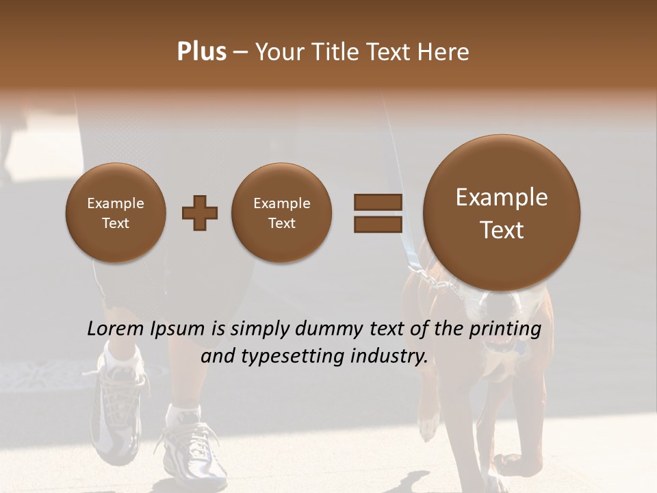 Santa Doggy Dog PowerPoint Template