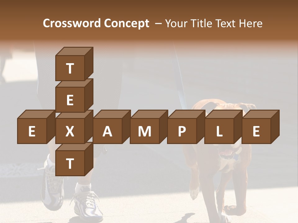 Santa Doggy Dog PowerPoint Template