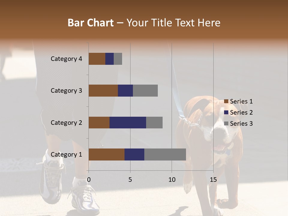 Santa Doggy Dog PowerPoint Template