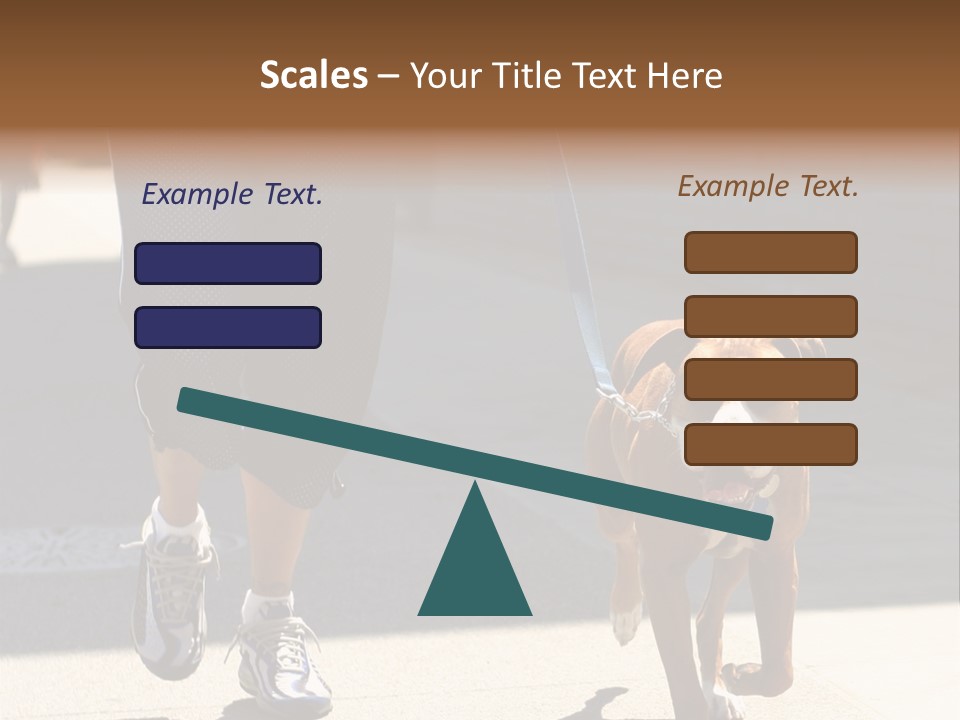 Santa Doggy Dog PowerPoint Template