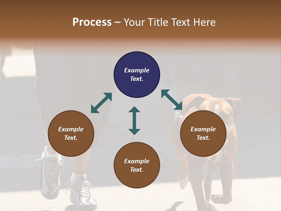 Santa Doggy Dog PowerPoint Template