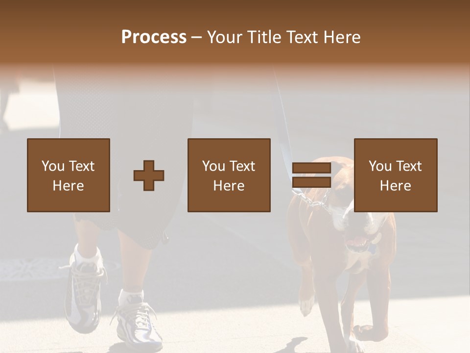 Santa Doggy Dog PowerPoint Template