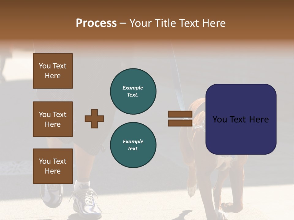Santa Doggy Dog PowerPoint Template