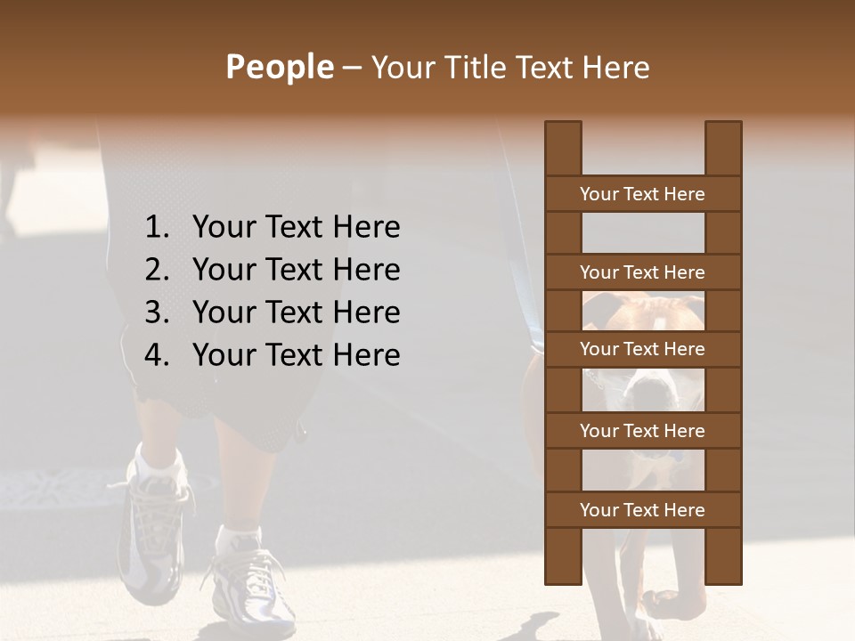 Santa Doggy Dog PowerPoint Template