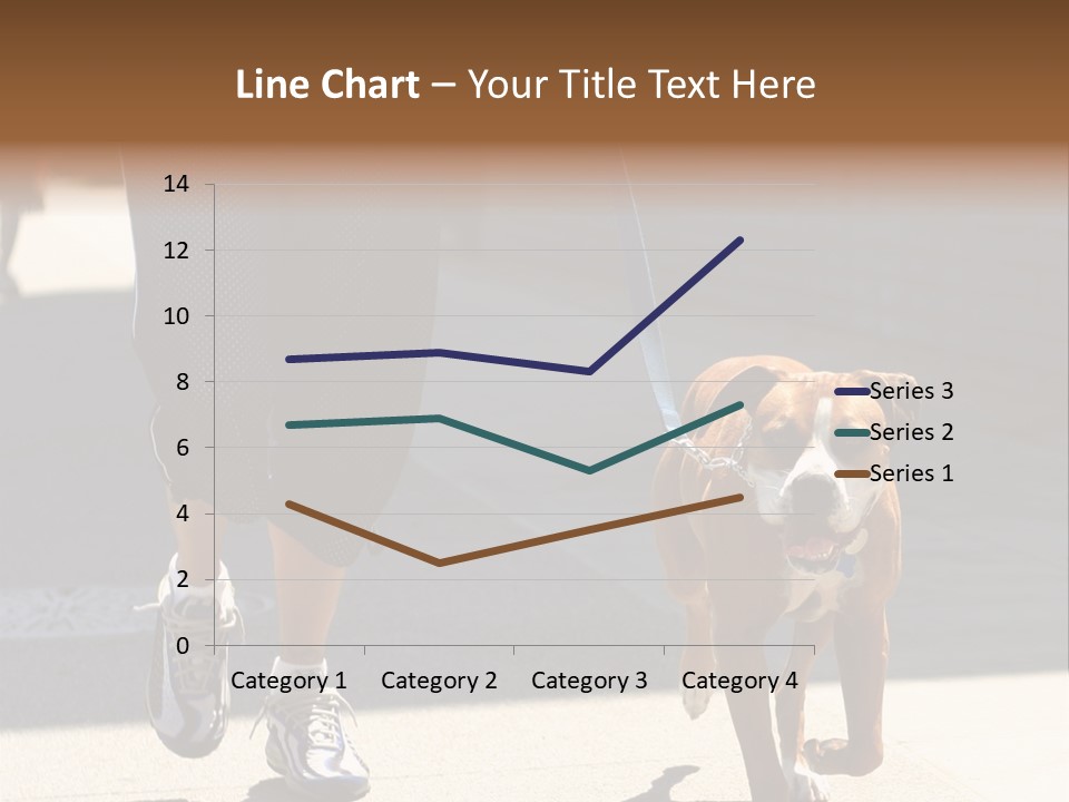 Santa Doggy Dog PowerPoint Template