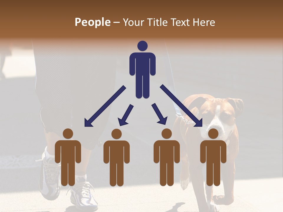 Santa Doggy Dog PowerPoint Template