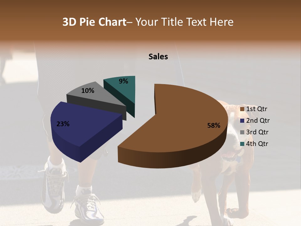 Santa Doggy Dog PowerPoint Template