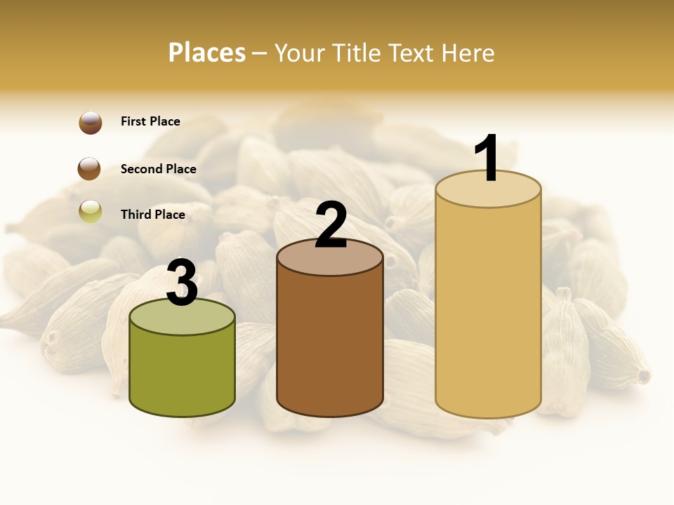 Text Free Space Closeup Fresh PowerPoint Template