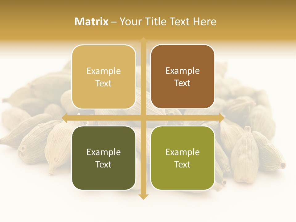 Text Free Space Closeup Fresh PowerPoint Template