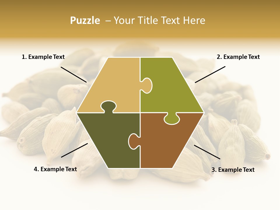 Text Free Space Closeup Fresh PowerPoint Template