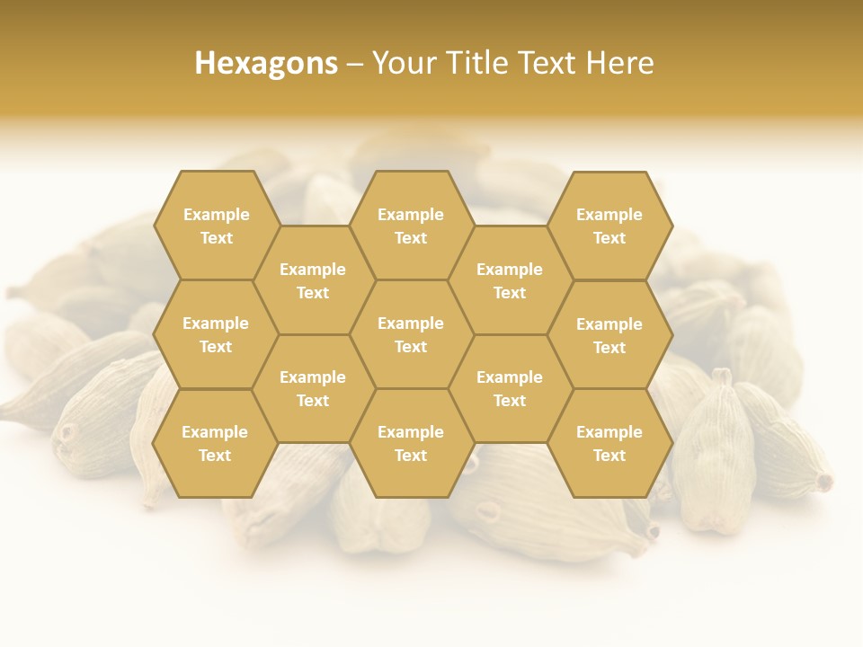 Text Free Space Closeup Fresh PowerPoint Template