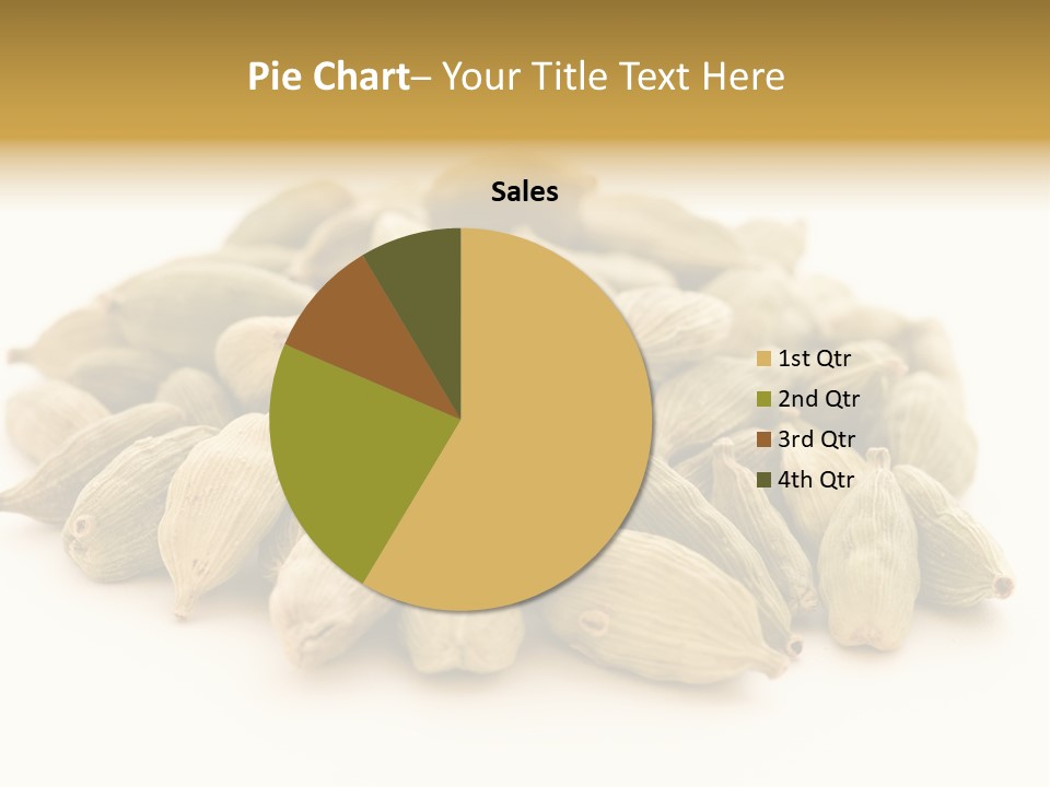 Text Free Space Closeup Fresh PowerPoint Template