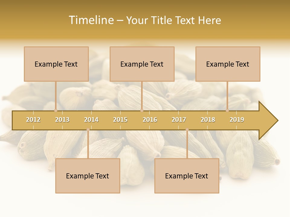 Text Free Space Closeup Fresh PowerPoint Template