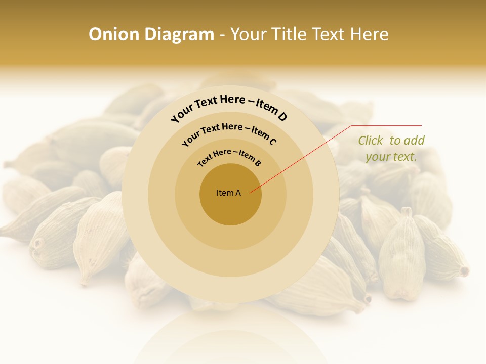 Text Free Space Closeup Fresh PowerPoint Template