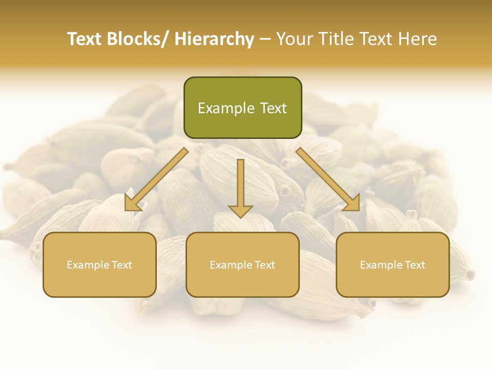 Text Free Space Closeup Fresh PowerPoint Template