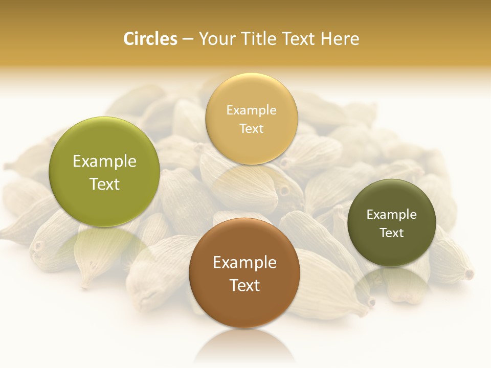 Text Free Space Closeup Fresh PowerPoint Template