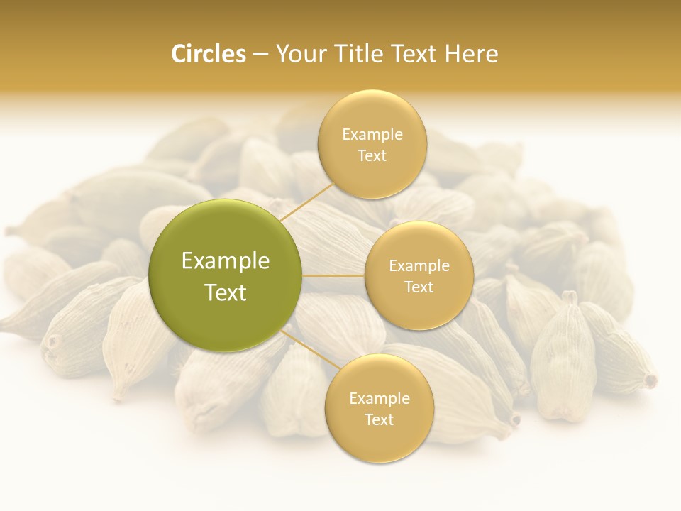 Text Free Space Closeup Fresh PowerPoint Template