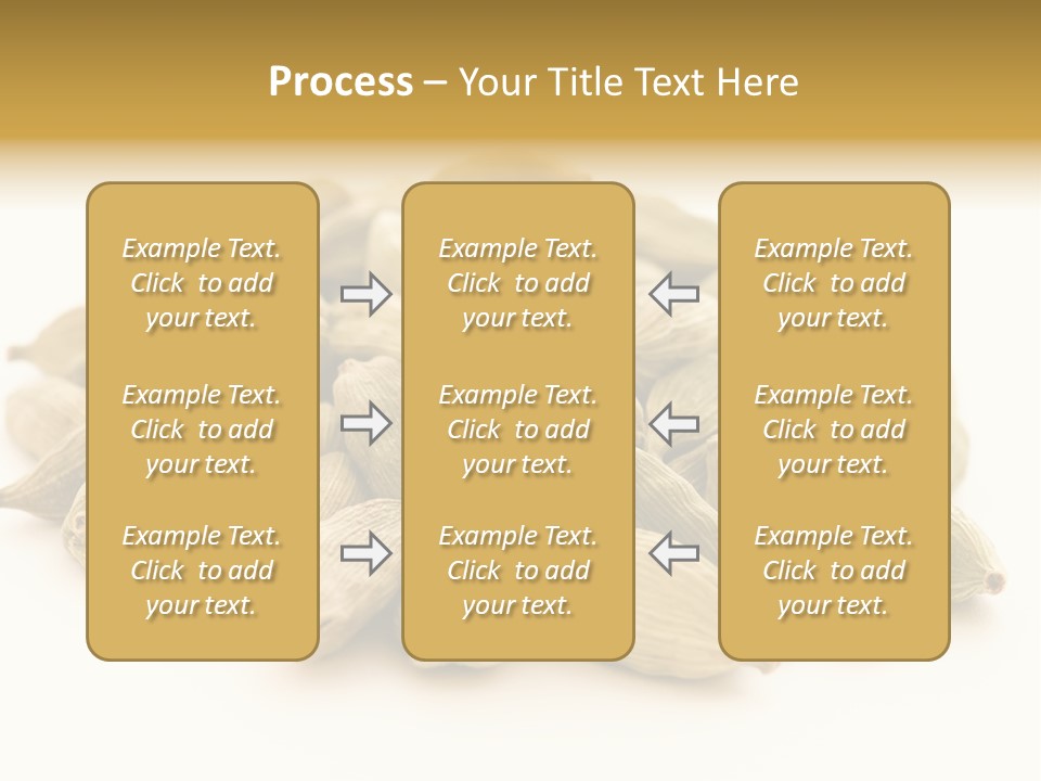 Text Free Space Closeup Fresh PowerPoint Template