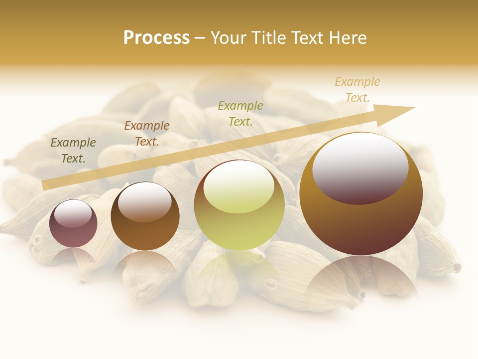 Text Free Space Closeup Fresh PowerPoint Template