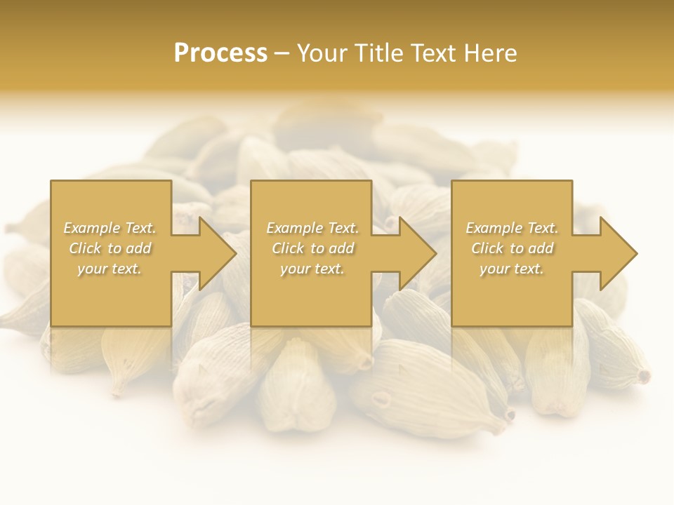 Text Free Space Closeup Fresh PowerPoint Template