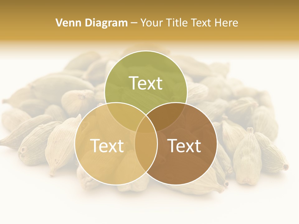 Text Free Space Closeup Fresh PowerPoint Template